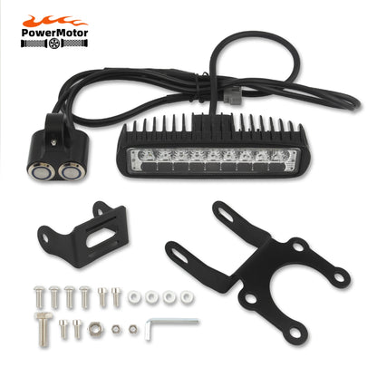 for Surron Light Bee Motorcycle Front Headlight Switch with Bracket Plug Motocross Parts for SURRON Accessories Electric Bike